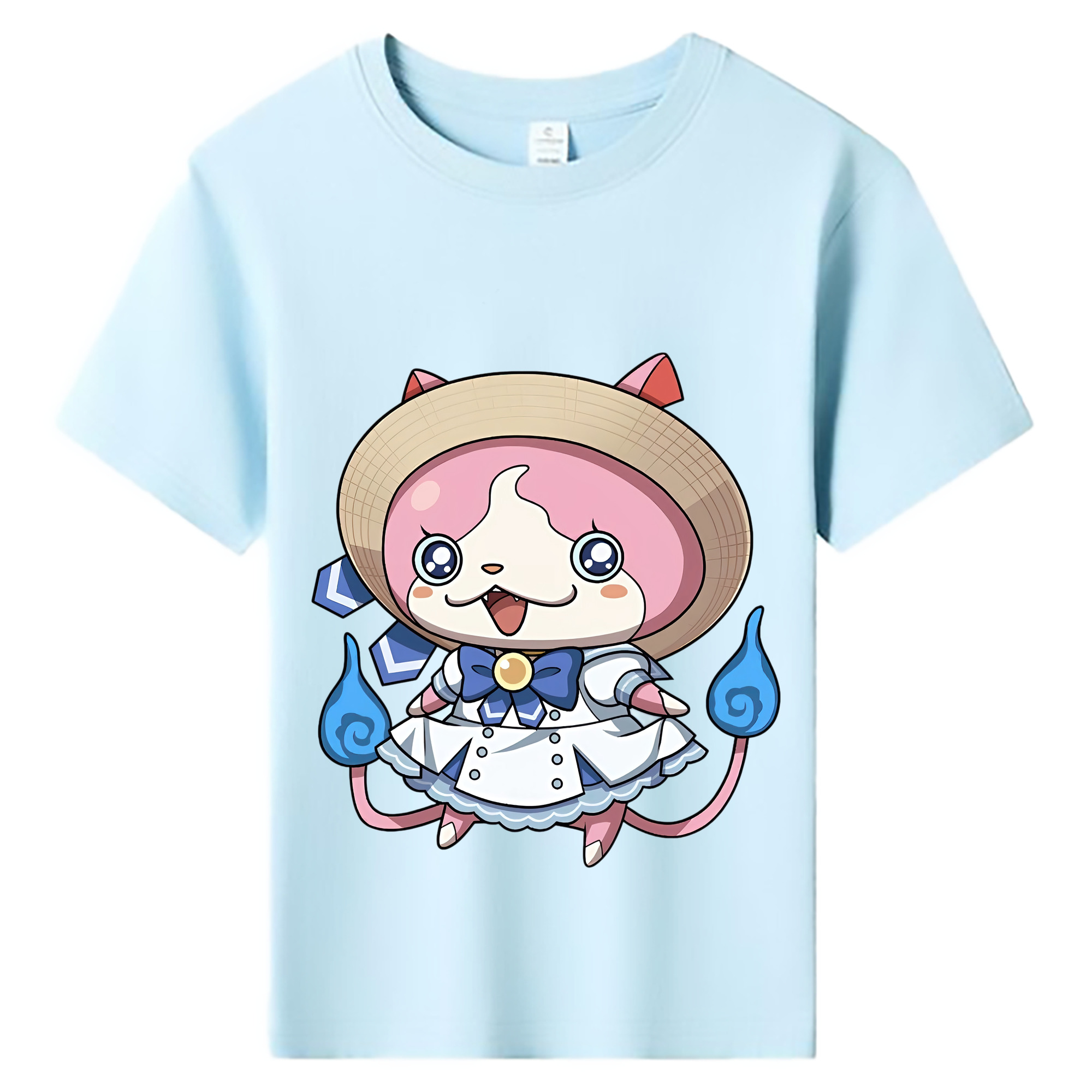 （画像用） 妖怪ウォッチ Yo-kai Watch 綿100％キッズTシャツ（フロントプリント）